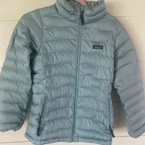 Girls’ down Patagonia ice blue ❄️ Exc condition